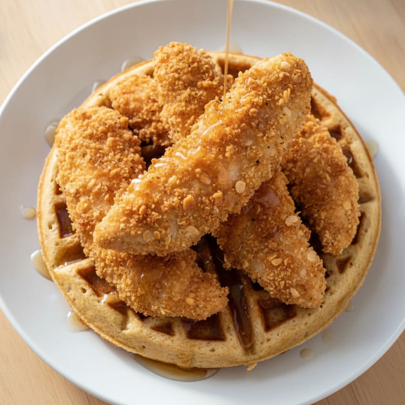 Golden Chicken & Waffles