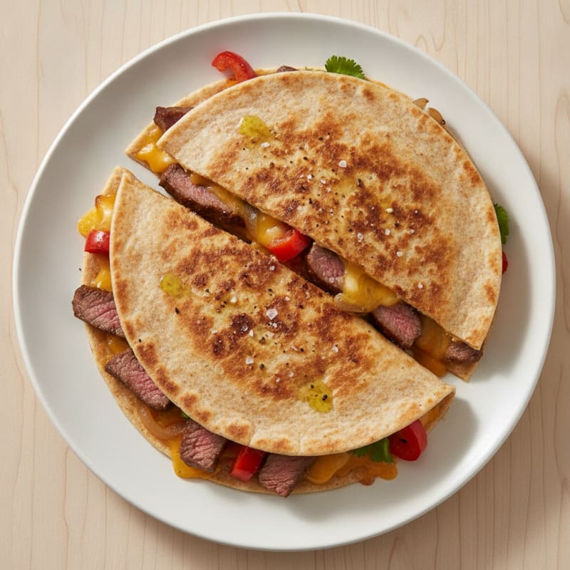 Pan-Seared Steak Quesadillas