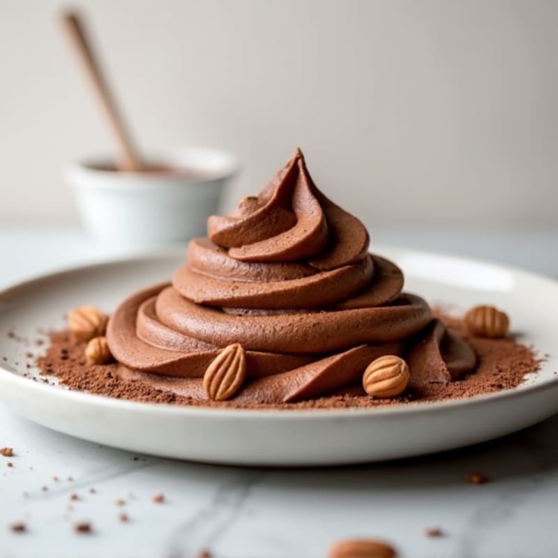 Chocolate Protein Mousse with Greek Yogurt