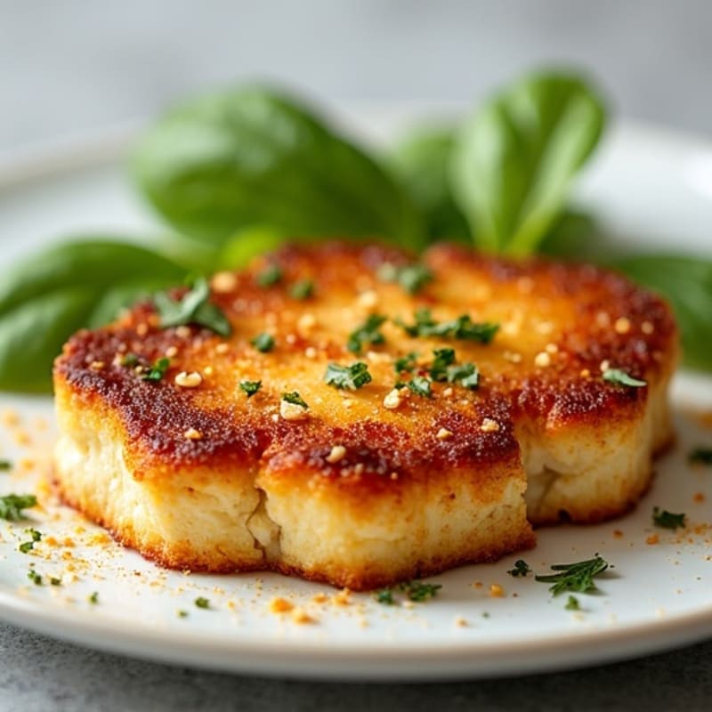 Crispy Herbed Tofu Steak