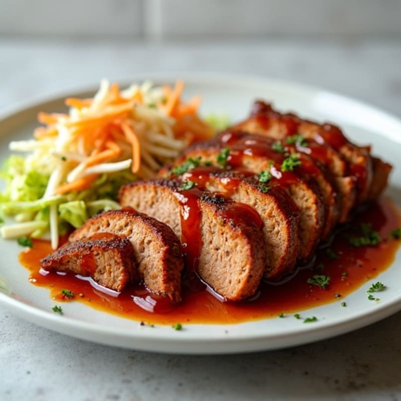 Tender Slow Cooker BBQ Pulled Pork with Crispy Slaw