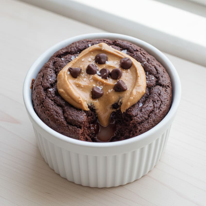 Decadent Chocolate Protein Mug Cake