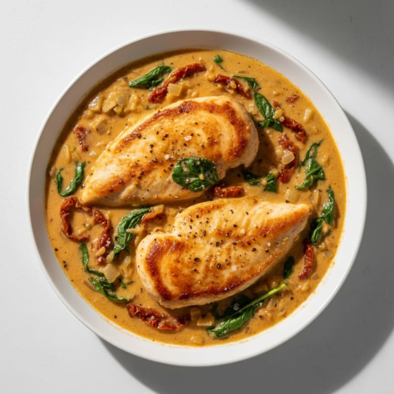 Creamy Tuscan Chicken Skillet