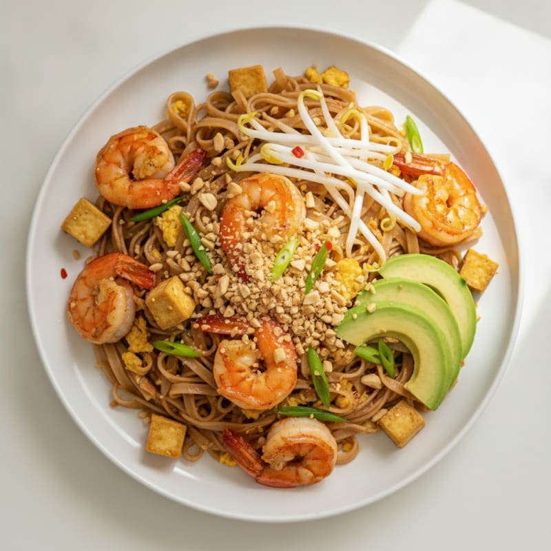 Shrimp Pad Thai Noodles