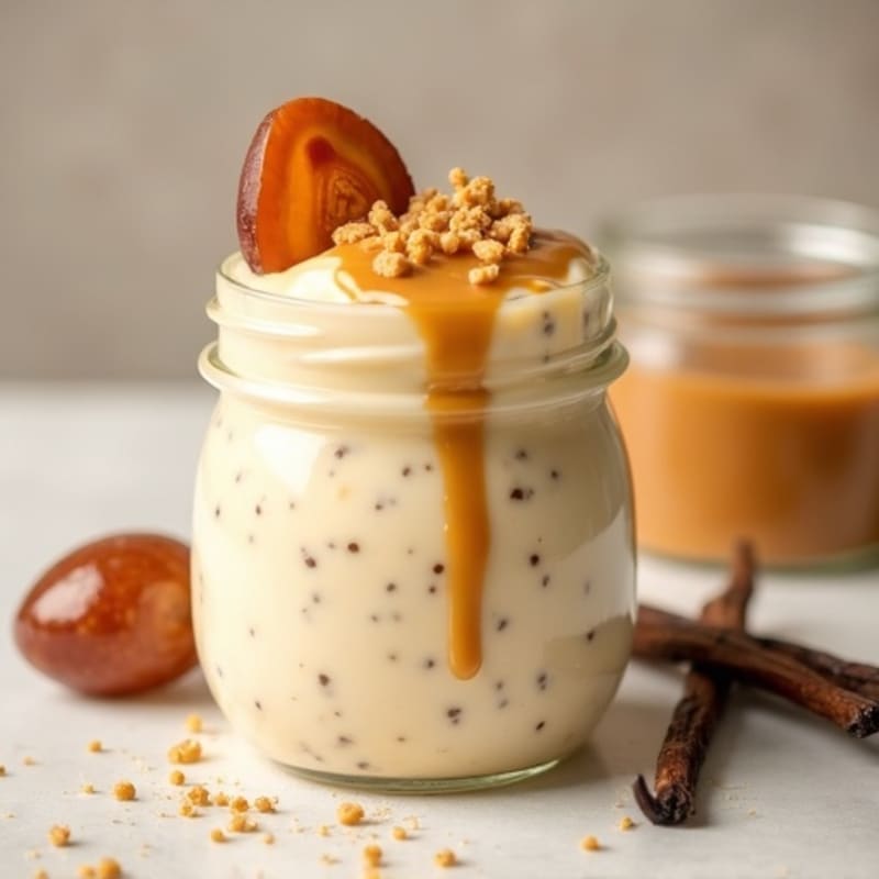 Healthy Creamy Butterscotch Pudding