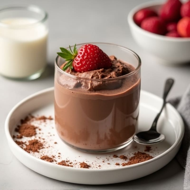 Creamy Chocolate Protein Mousse