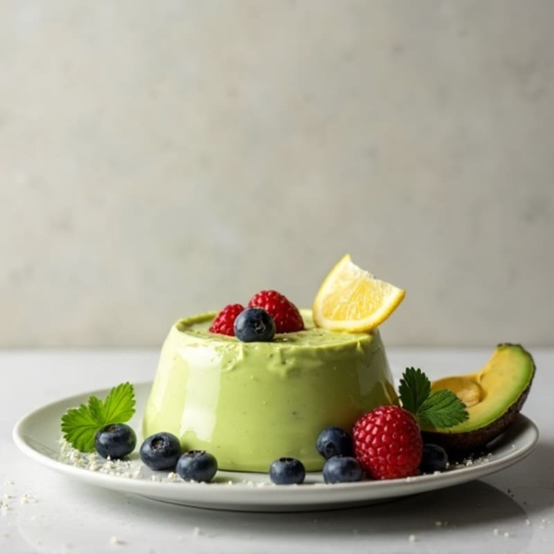 Creamy Avocado Greek Yogurt Mousse