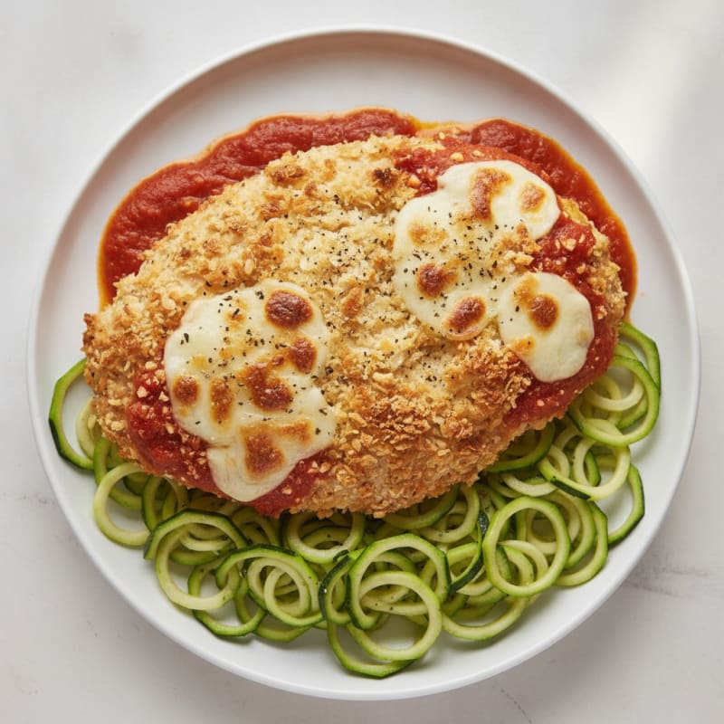 Crispy Baked Chicken Parmesan