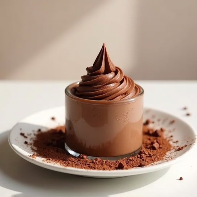 Silky Chocolate Protein Mousse with Greek Yogurt