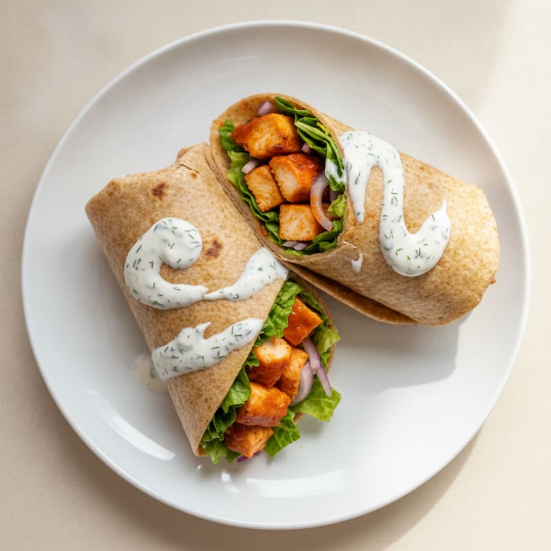 Buffalo Ranch Chicken Wrap
