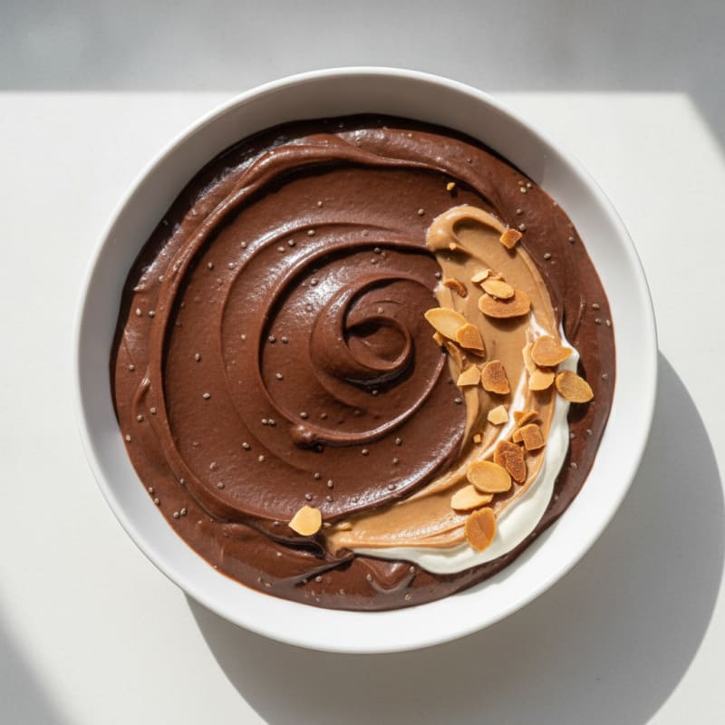Silky Chocolate Protein Pudding