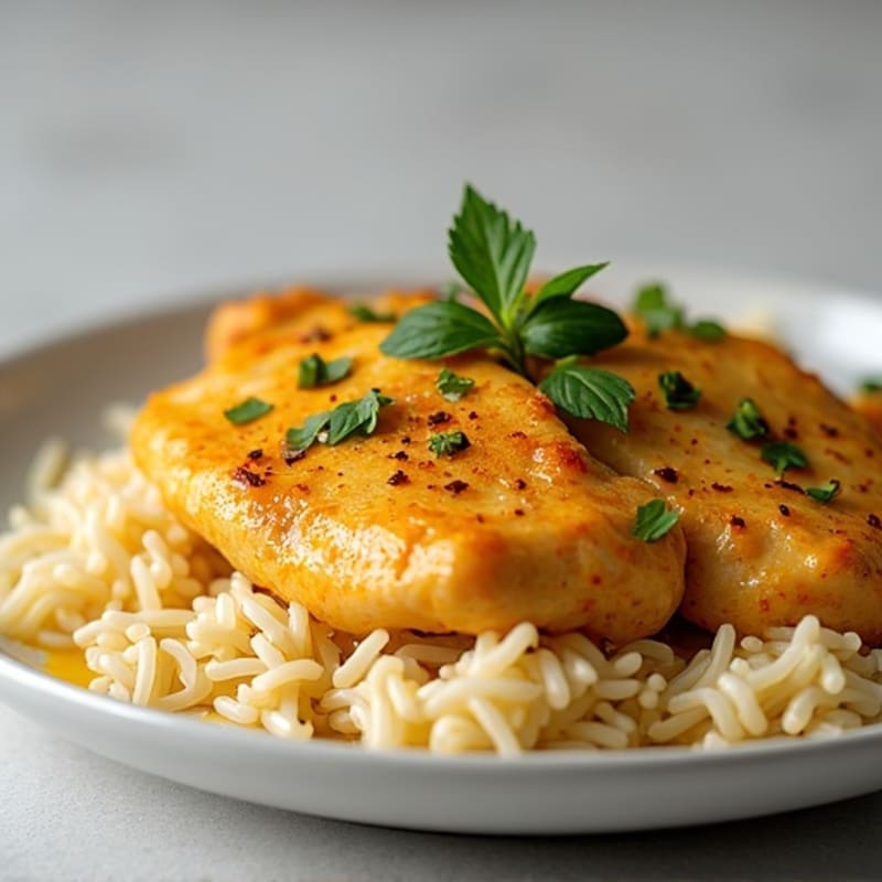 Creamy Coconut-Spiced Butter Chicken