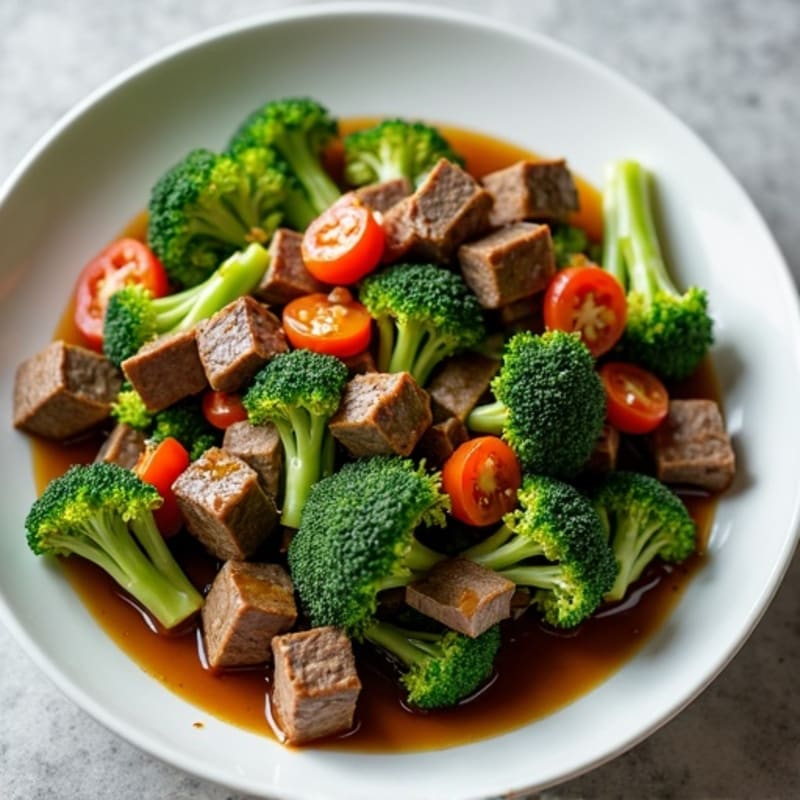 Ginger-Garlic Beef and Broccoli Stir-Fry