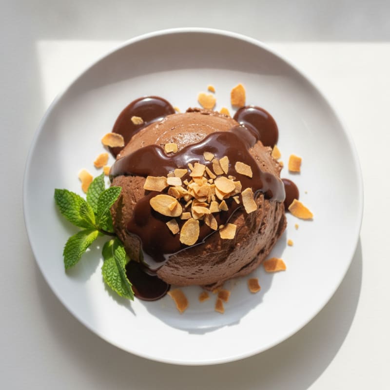 Silky Chocolate Protein Pudding