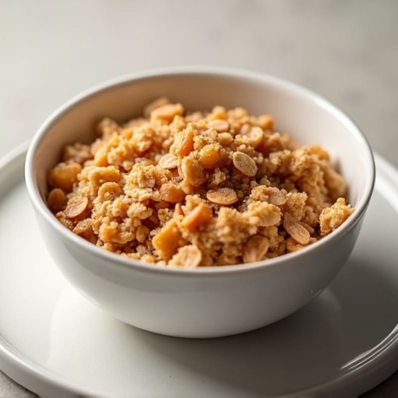 Baked Cinnamon Swirl Protein Oatmeal