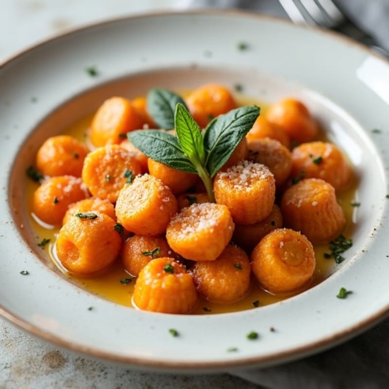 Roasted Sweet Potato Gnocchi with Sage Brown Butter