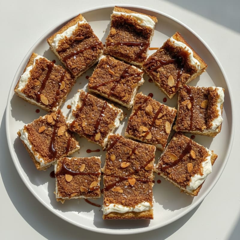 Carob Coconut Delight Dessert Squares