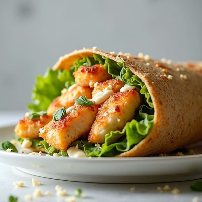 Crispy Chicken Caesar Whole Wheat Wrap