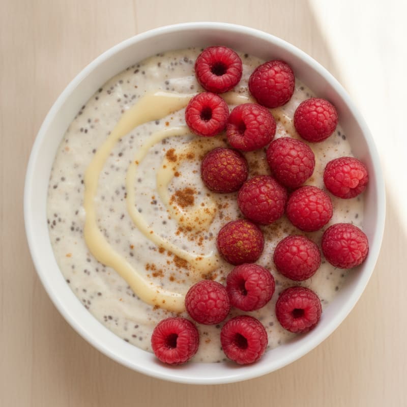 Vanilla Chia Seed Protein Pudding