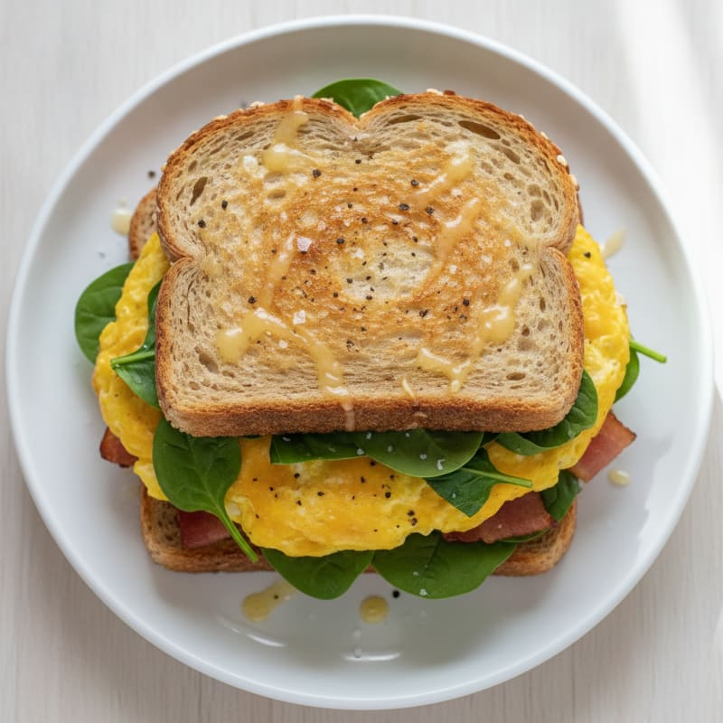 Baked Egg and Cheese Sandwich