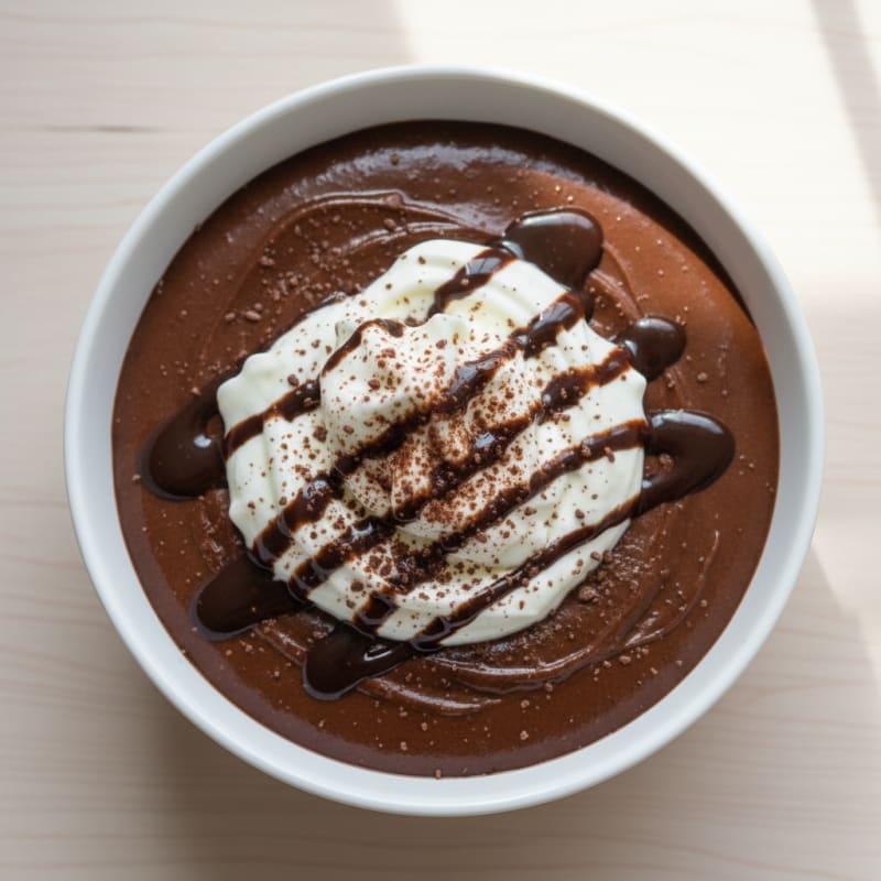 Silky Chocolate Protein Pudding
