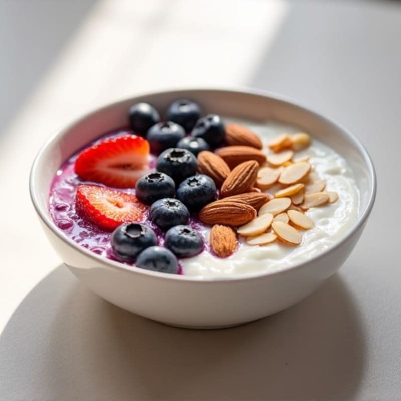Protein-Packed Berry Greek Yogurt Bowl