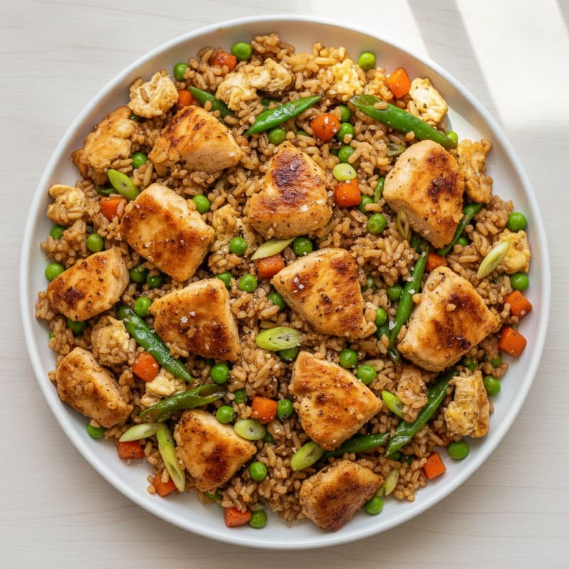 Chicken Fried Rice Skillet