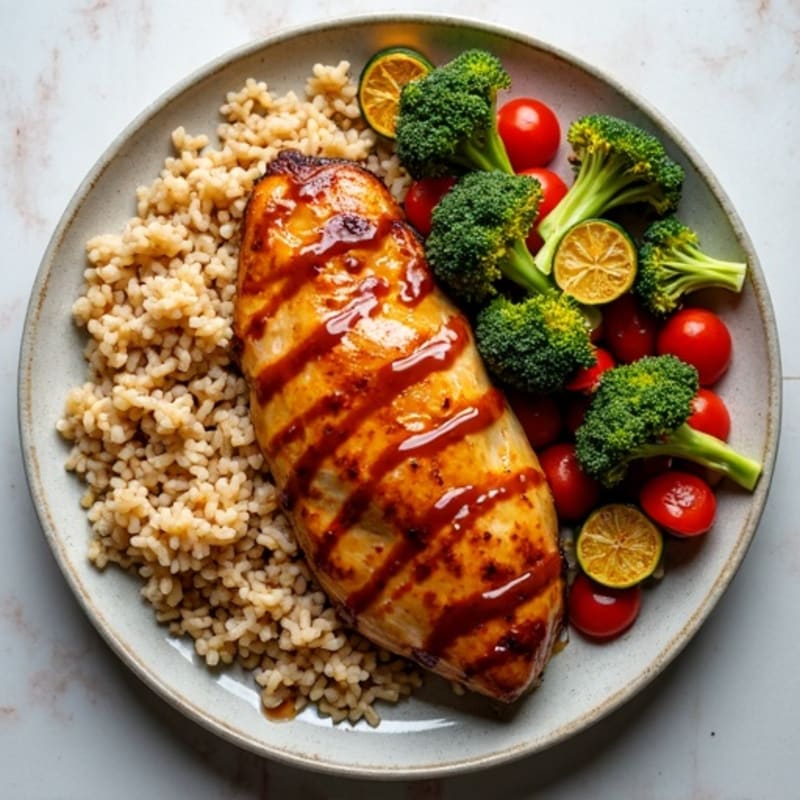 Sheet Pan Teriyaki Chicken and Roasted Vegetables