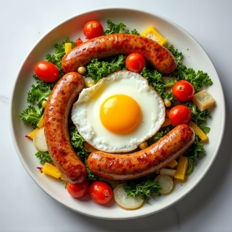 Sheet Pan Roasted Sausage and Cabbage