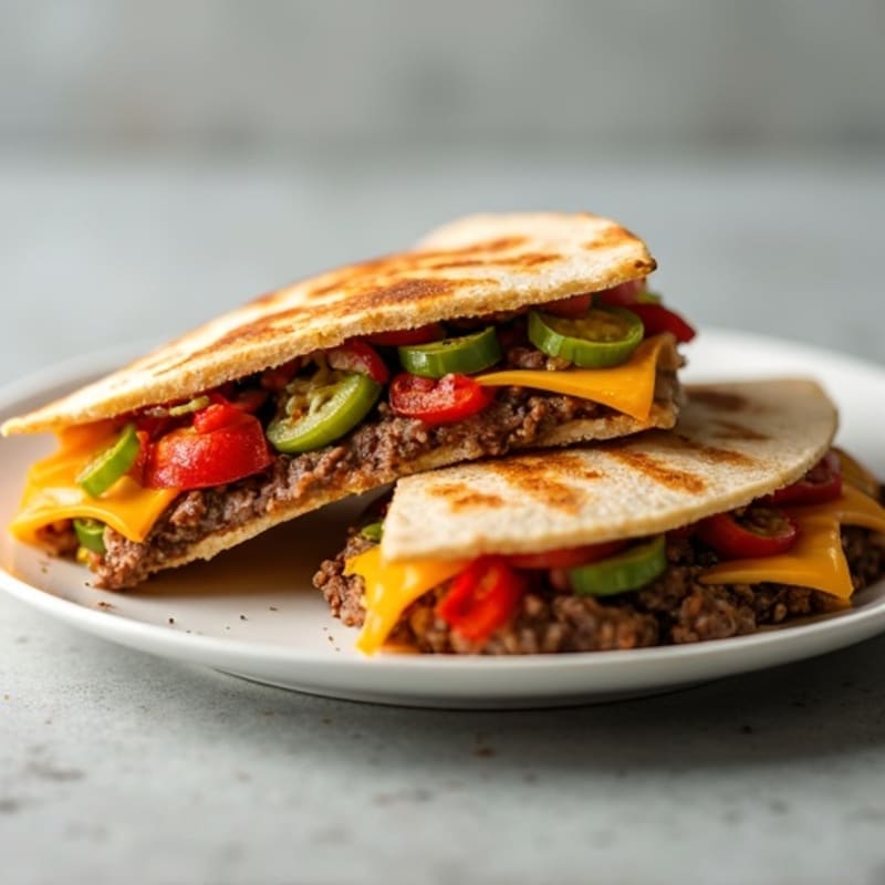 Lean Steak and Crispy Veggie Quesadillas