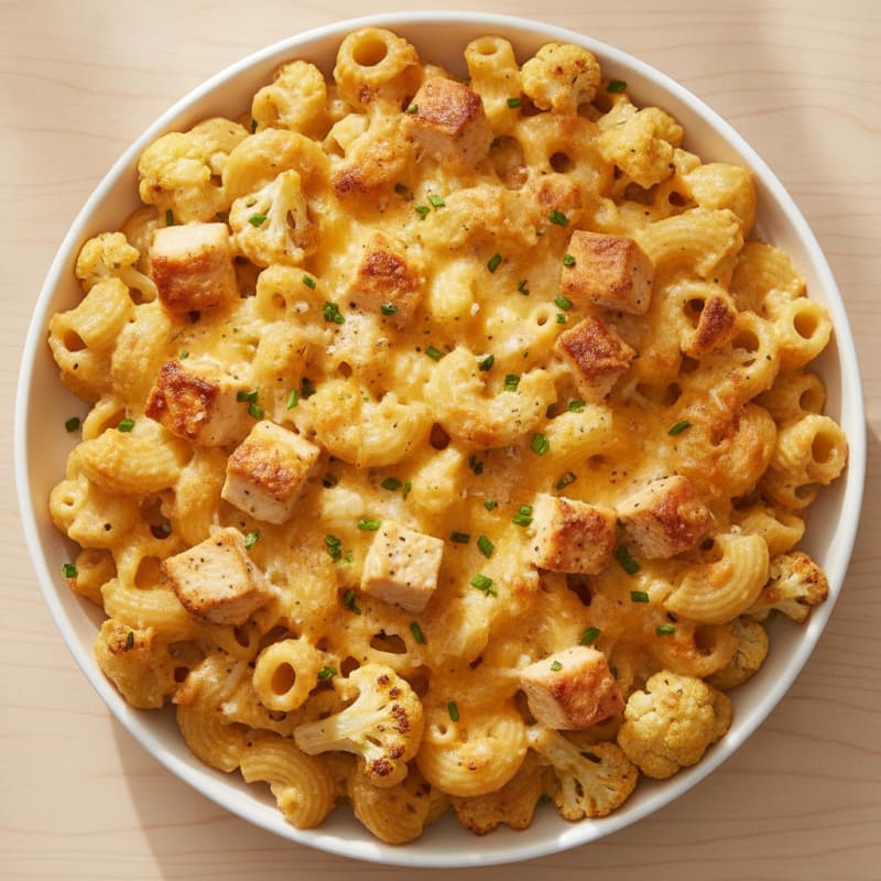 High-Protein Baked Macaroni and Cheese