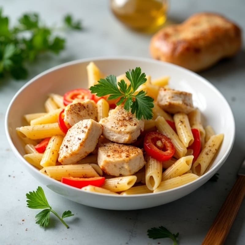 Creamy Cajun Chicken Pasta with Fresh Herbs