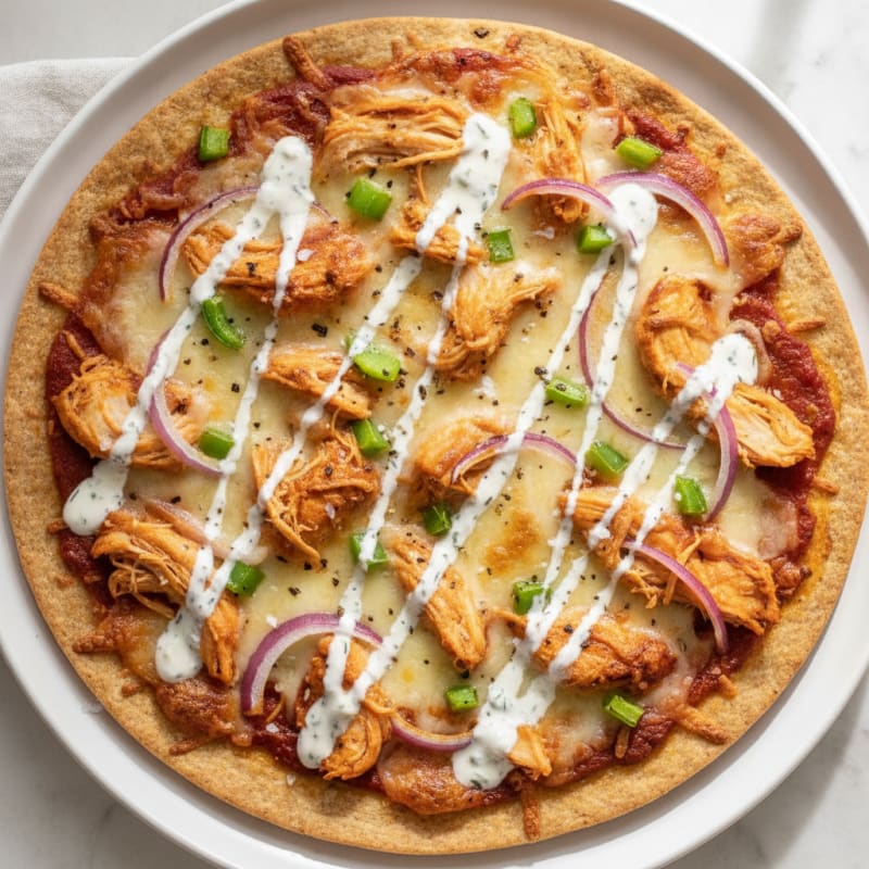 BBQ Ranch Chicken Pizza