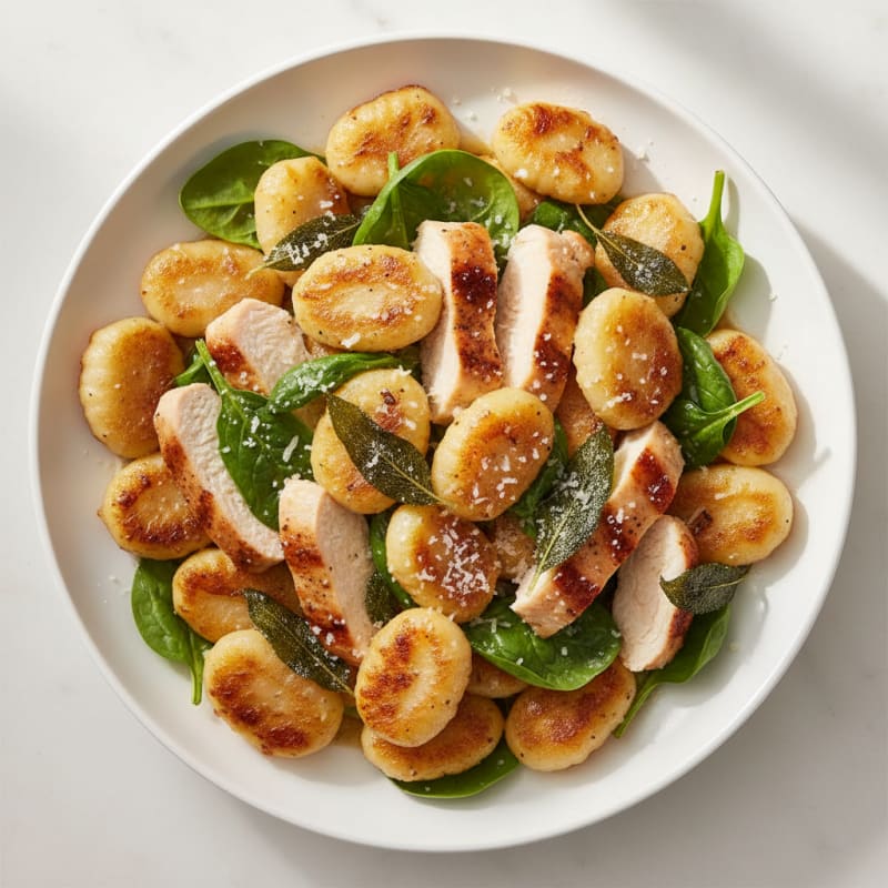 Creamy Ricotta Gnocchi with Sage Butter