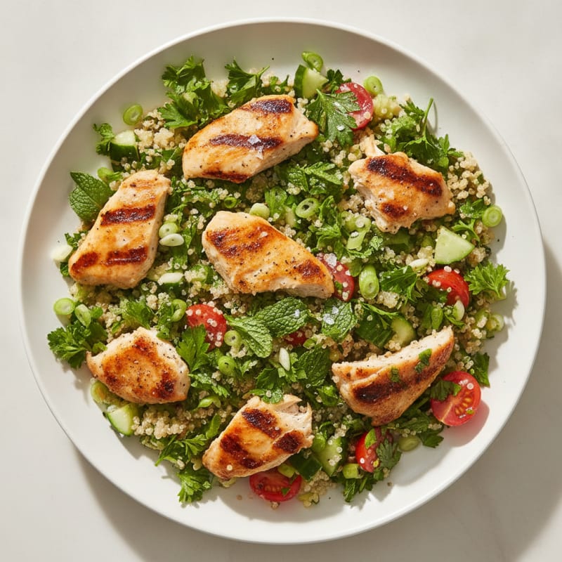 Quinoa Tabbouleh with Fresh Herbs