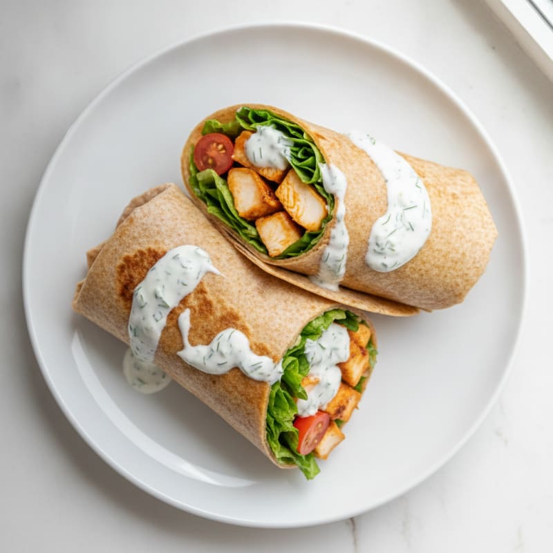 Buffalo Ranch Chicken Wrap