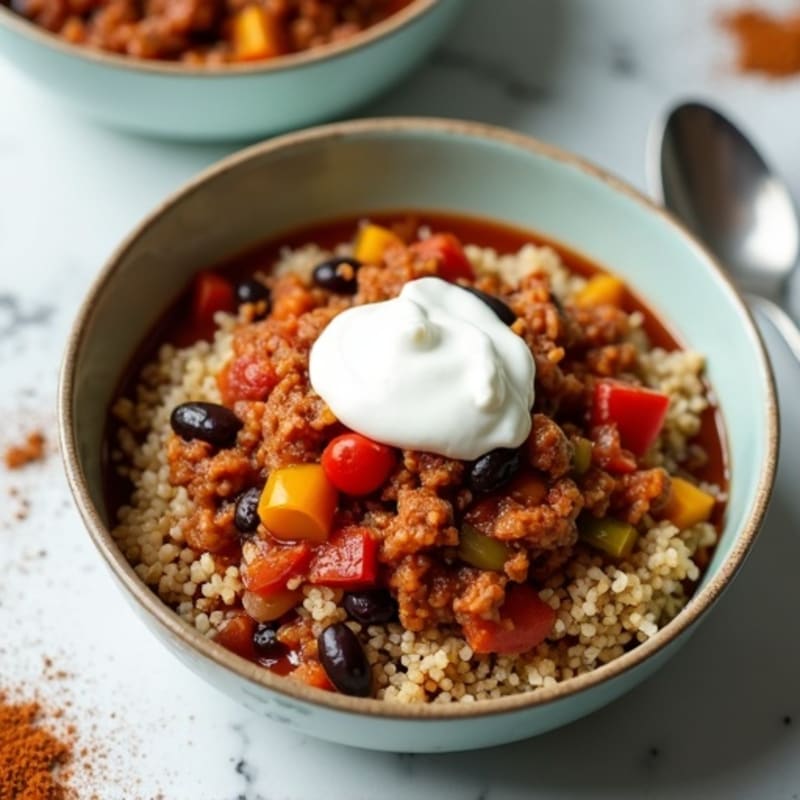 Hearty Turkey Chili with Black Beans