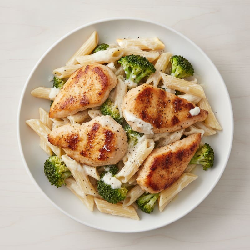 Creamy Chicken Alfredo Pasta