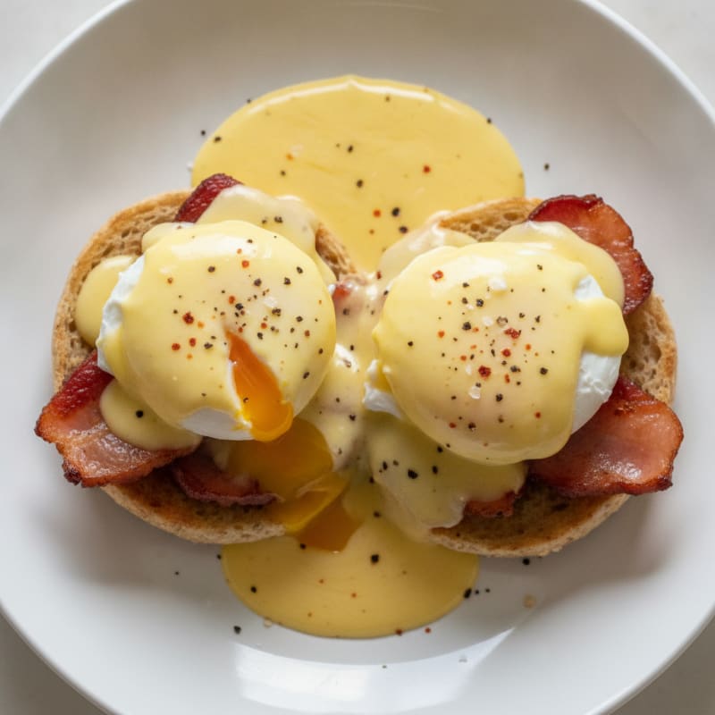 Classic Eggs Benedict with Hollandaise