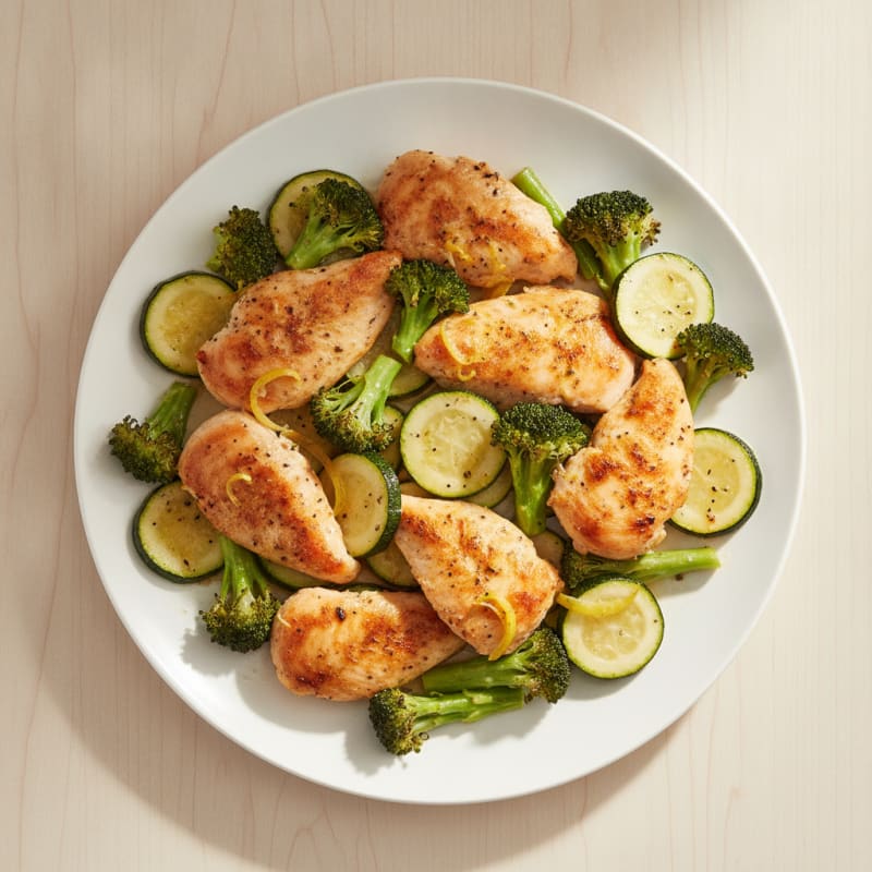 Sheet Pan Lemon Herb Chicken and Veggies