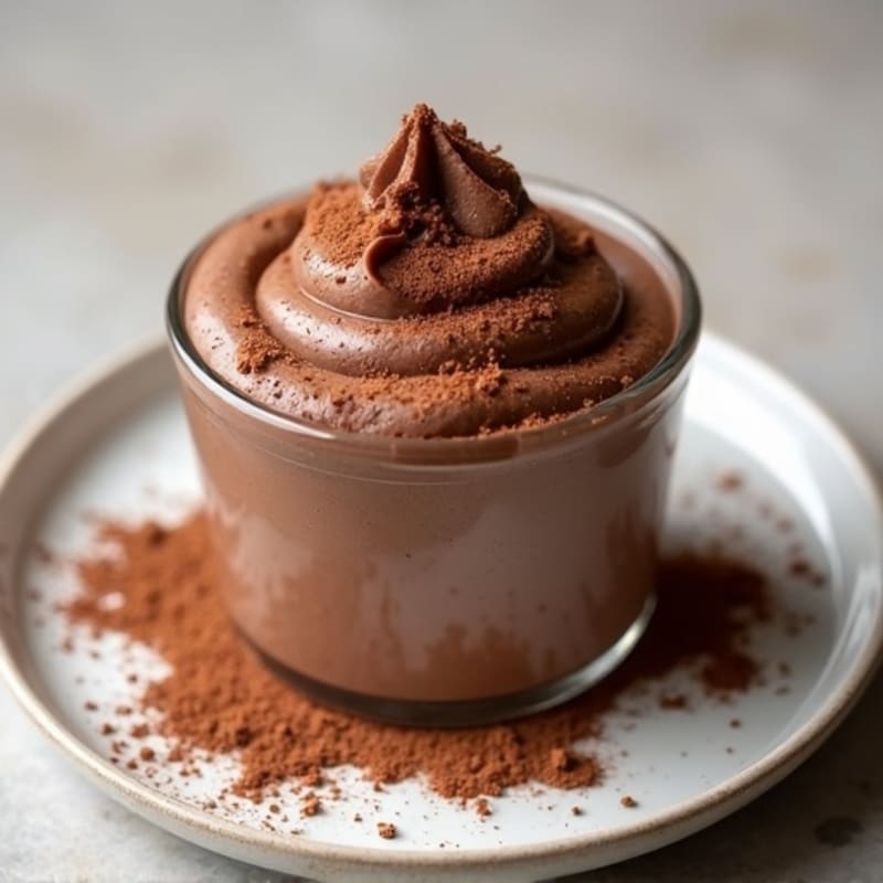 Healthy Creamy Chocolate Avocado Mousse