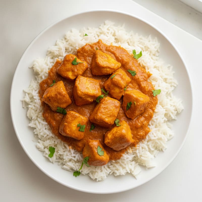 Chicken Tikka Masala with Basmati Rice