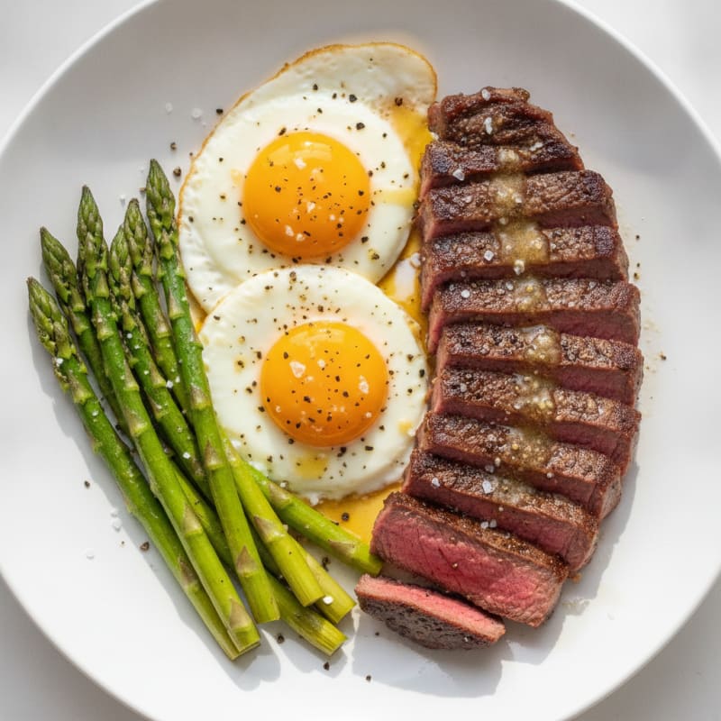 Pan-Seared Steak and Eggs