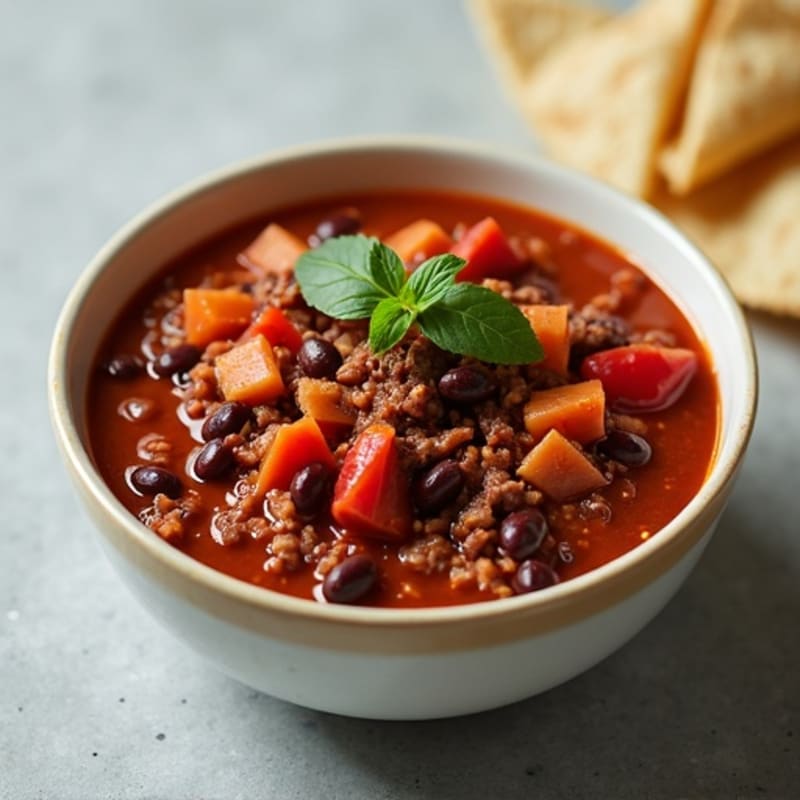Hearty Slow Cooker Beef Chili