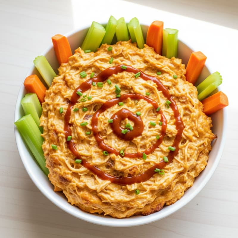 Buffalo Chicken Dip with Cream Cheese