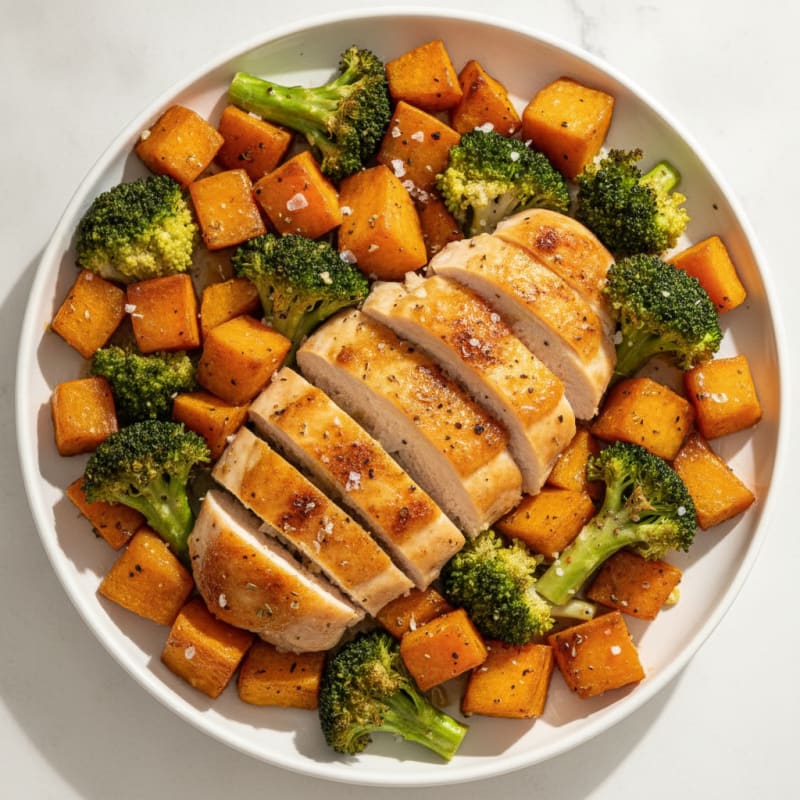 Lemon-Herb Roasted Chicken Tray Bake