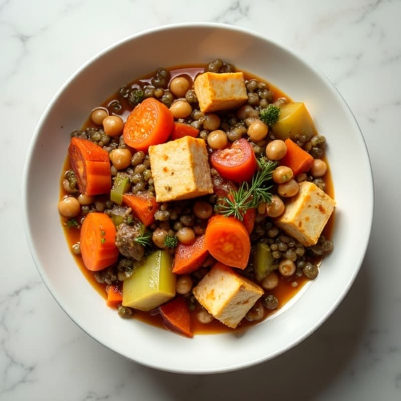 Hearty Lentil Vegetable Stew