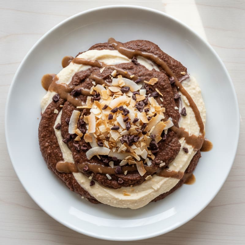 Chocolate Coconut Protein Pudding Delight