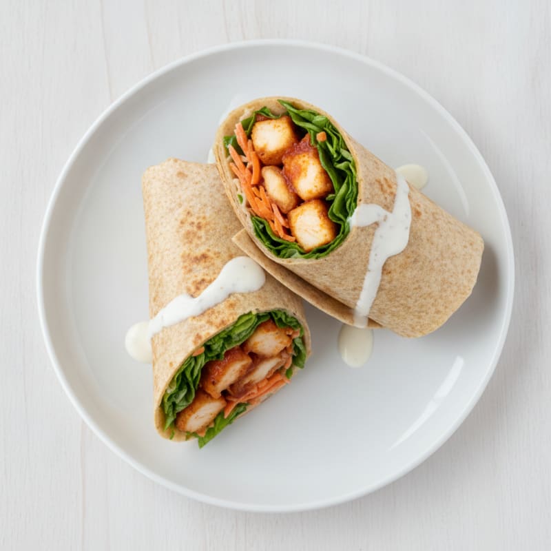Buffalo Ranch Chicken Wrap
