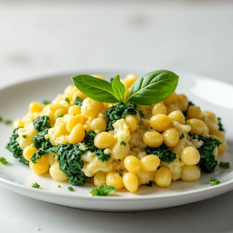 Egg White and Spinach Scramble